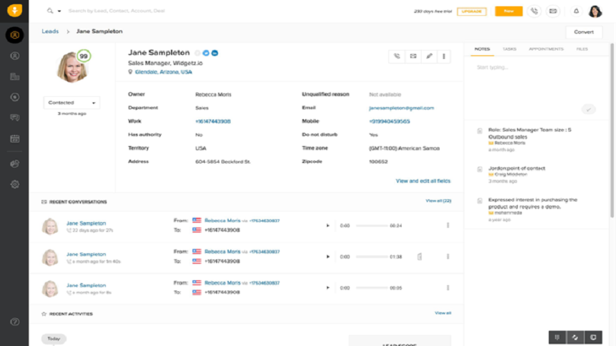 Boolment CRM Software Screenshot 1
