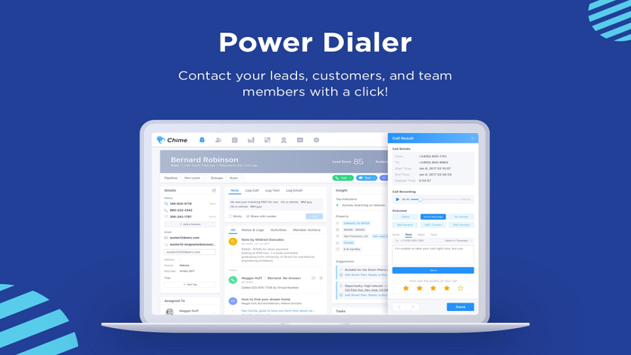 CHIME CRM Screenshot 1