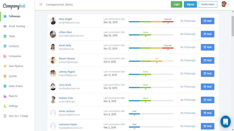 CompanyHub Screenshot 1