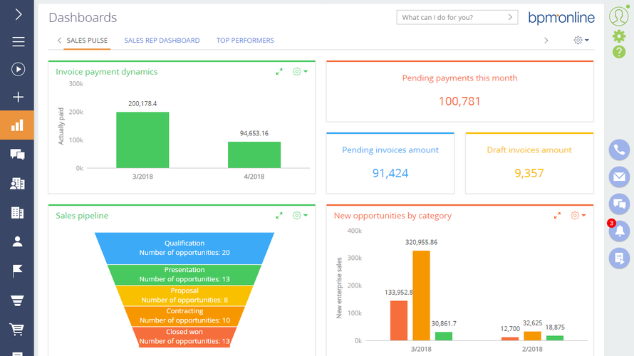 CRM Creatio Screenshot 4