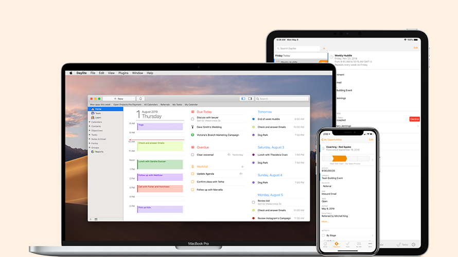 Daylite Screenshot 1