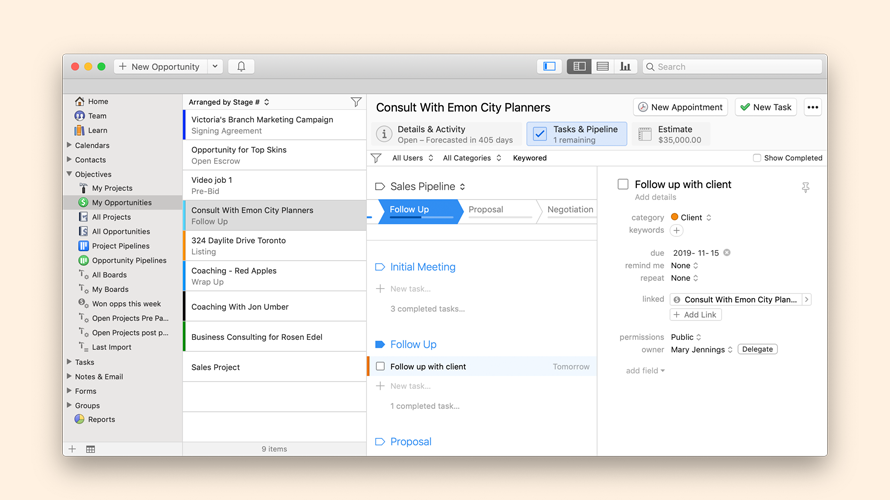 Daylite Screenshot 8