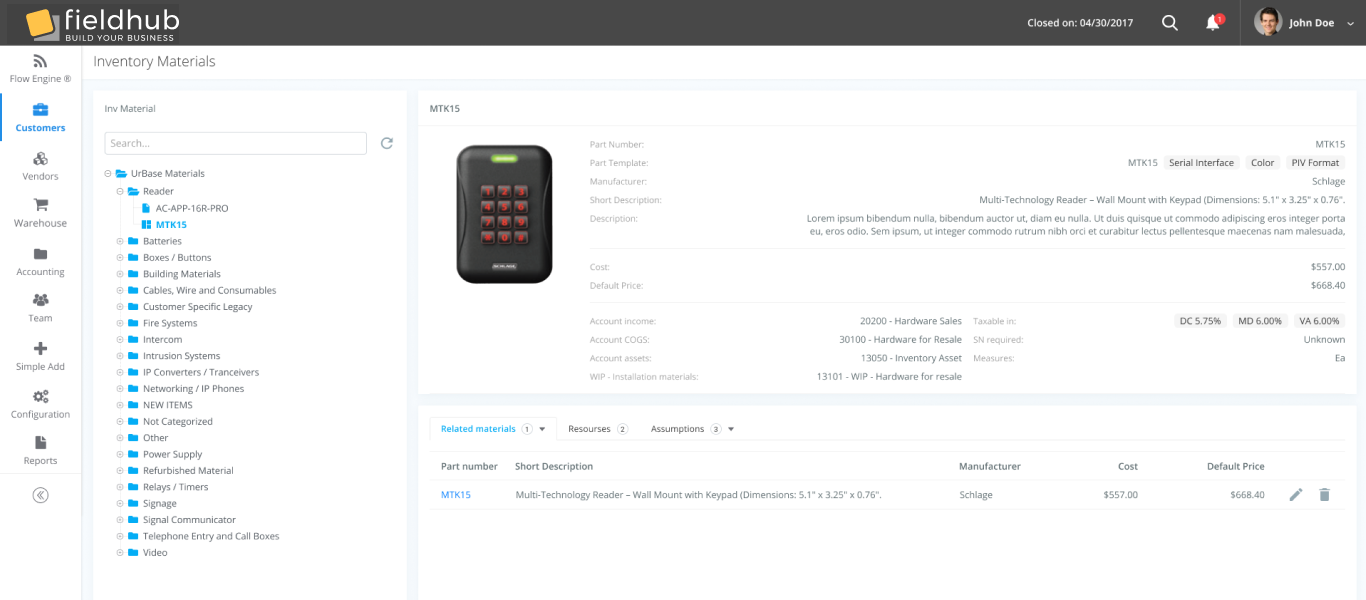 FieldHub Screenshot 2