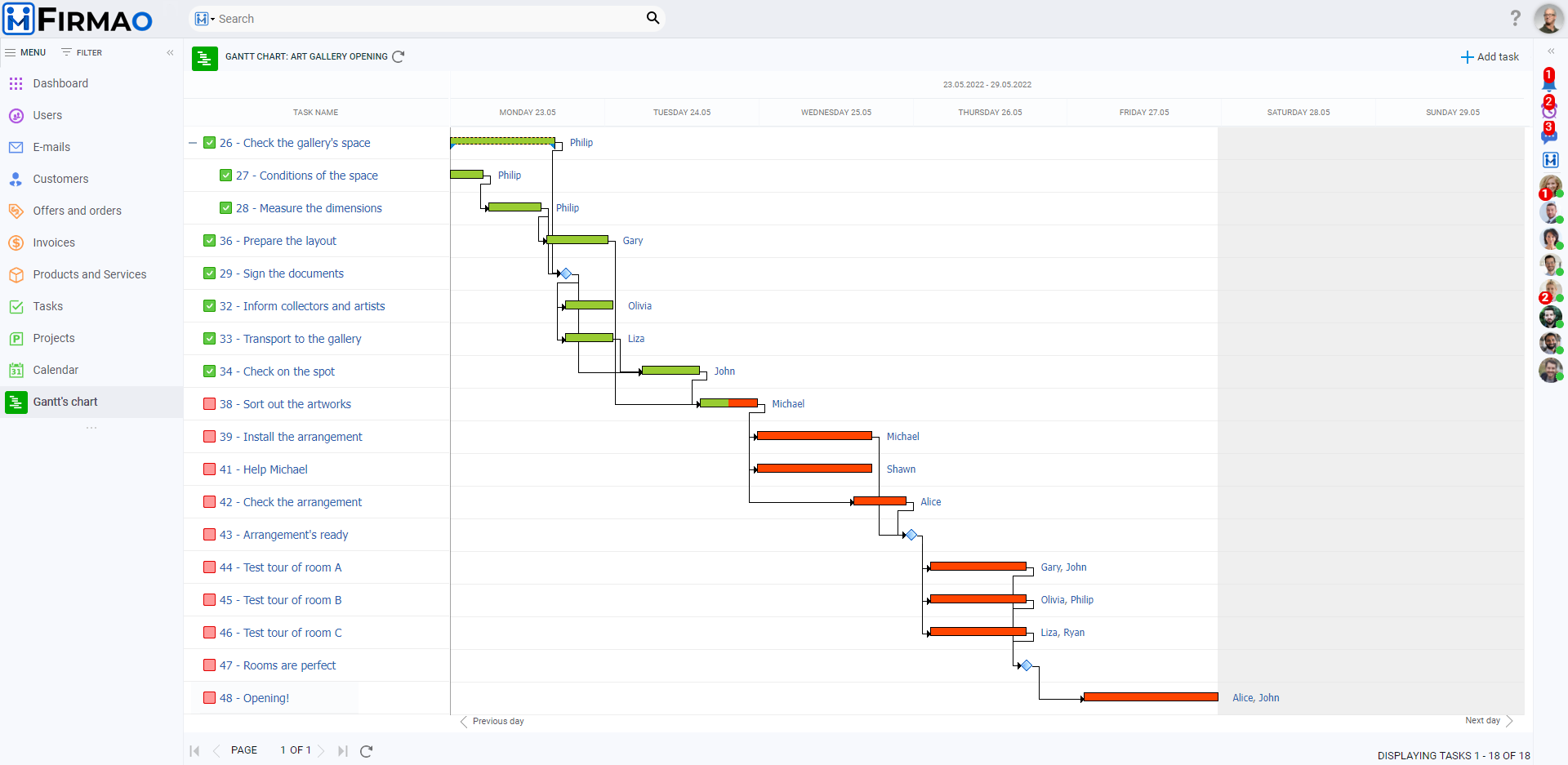Firmao CRM Screenshot 5