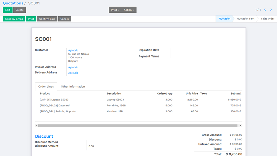Flectra Screenshot 2