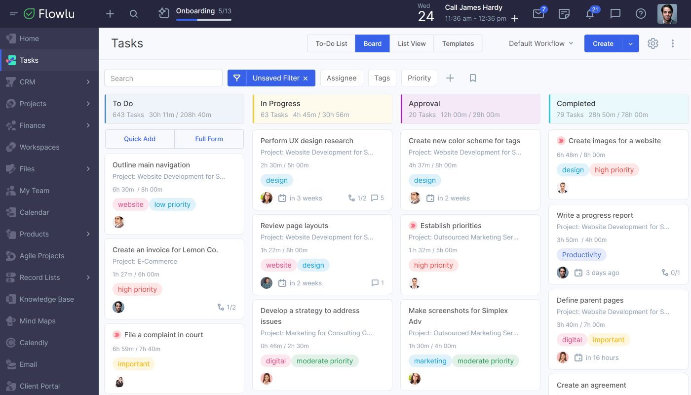 Flowlu Screenshot 5
