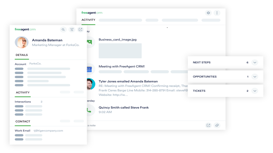 Freeagent CRM Screenshot 2