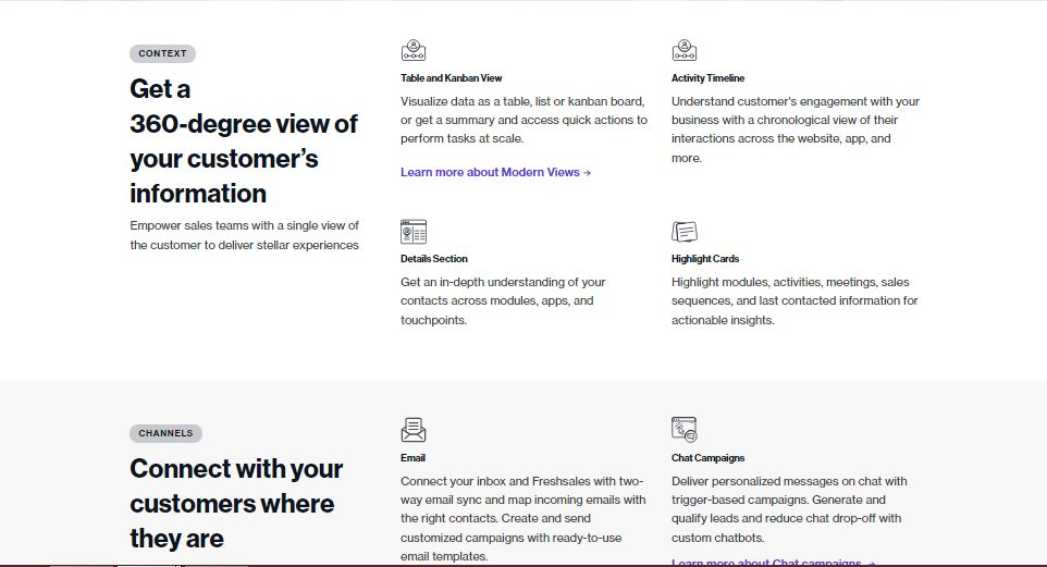 Freshsales Screenshot 1