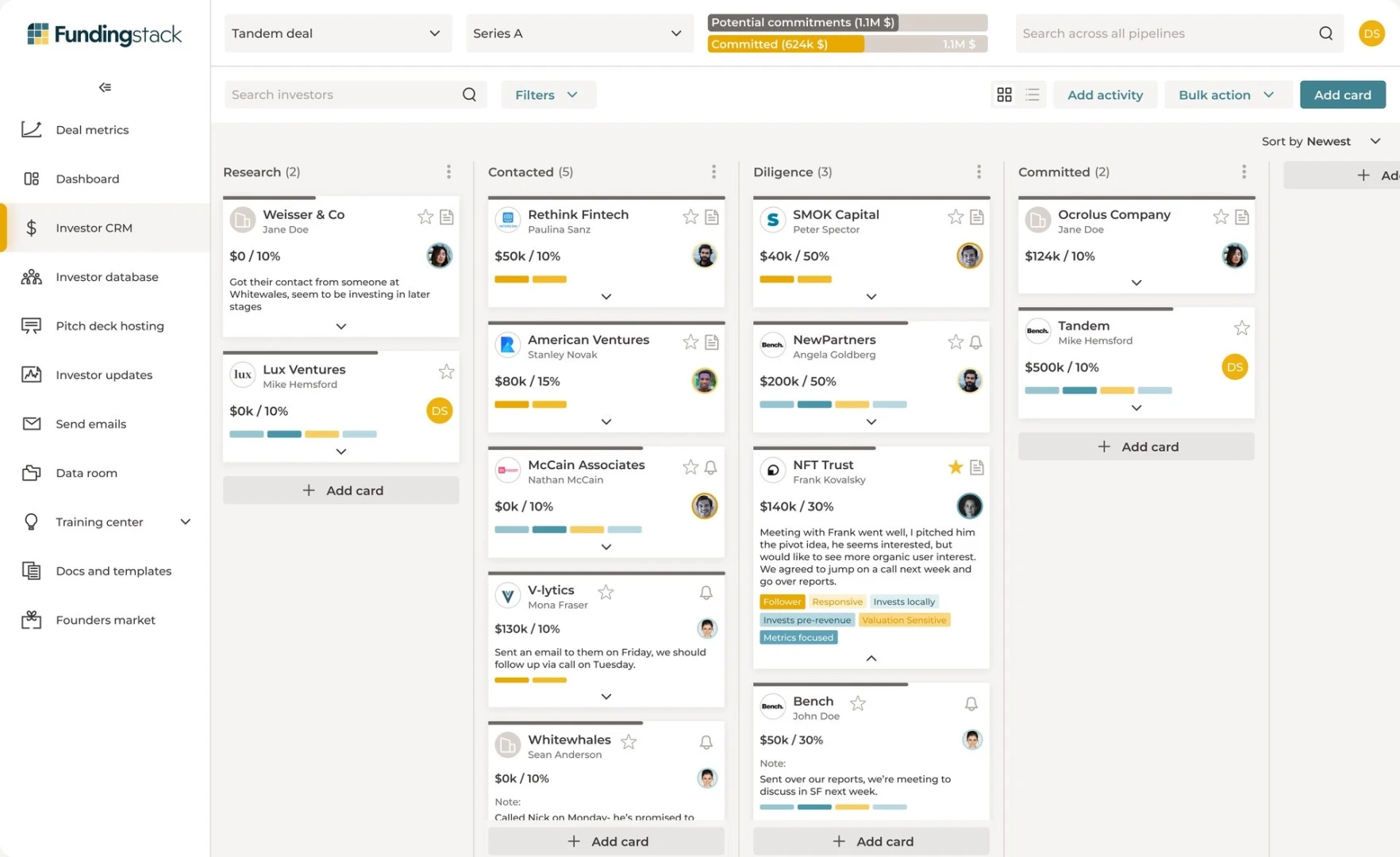 Fundingstack Screenshot 1