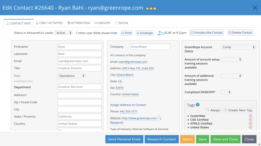 GreenRope Screenshot 2