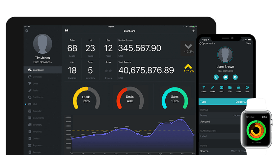 Gro CRM Screenshot 1