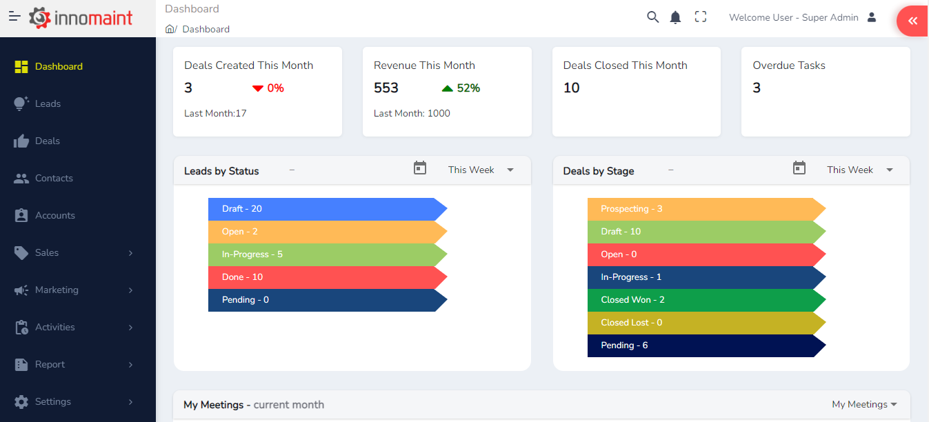 InnoCRM Screenshot 2