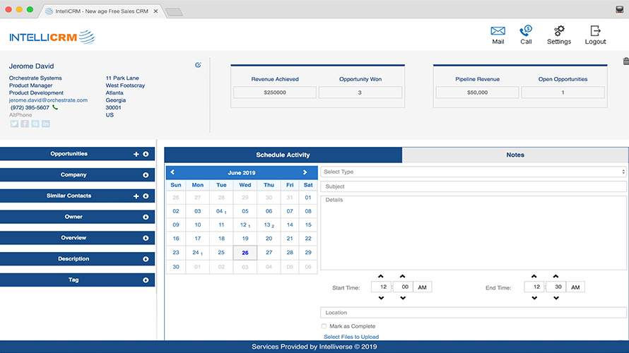 IntelliCRM Screenshot 4