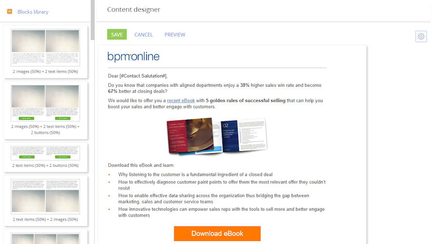 Marketing Creatio Screenshot 2