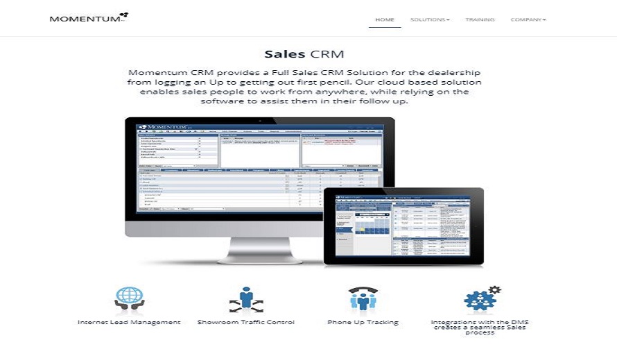 MOMENTUM CRM Screenshot 1