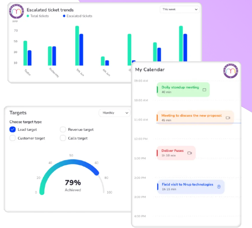 Munshify CRM Screenshot 1