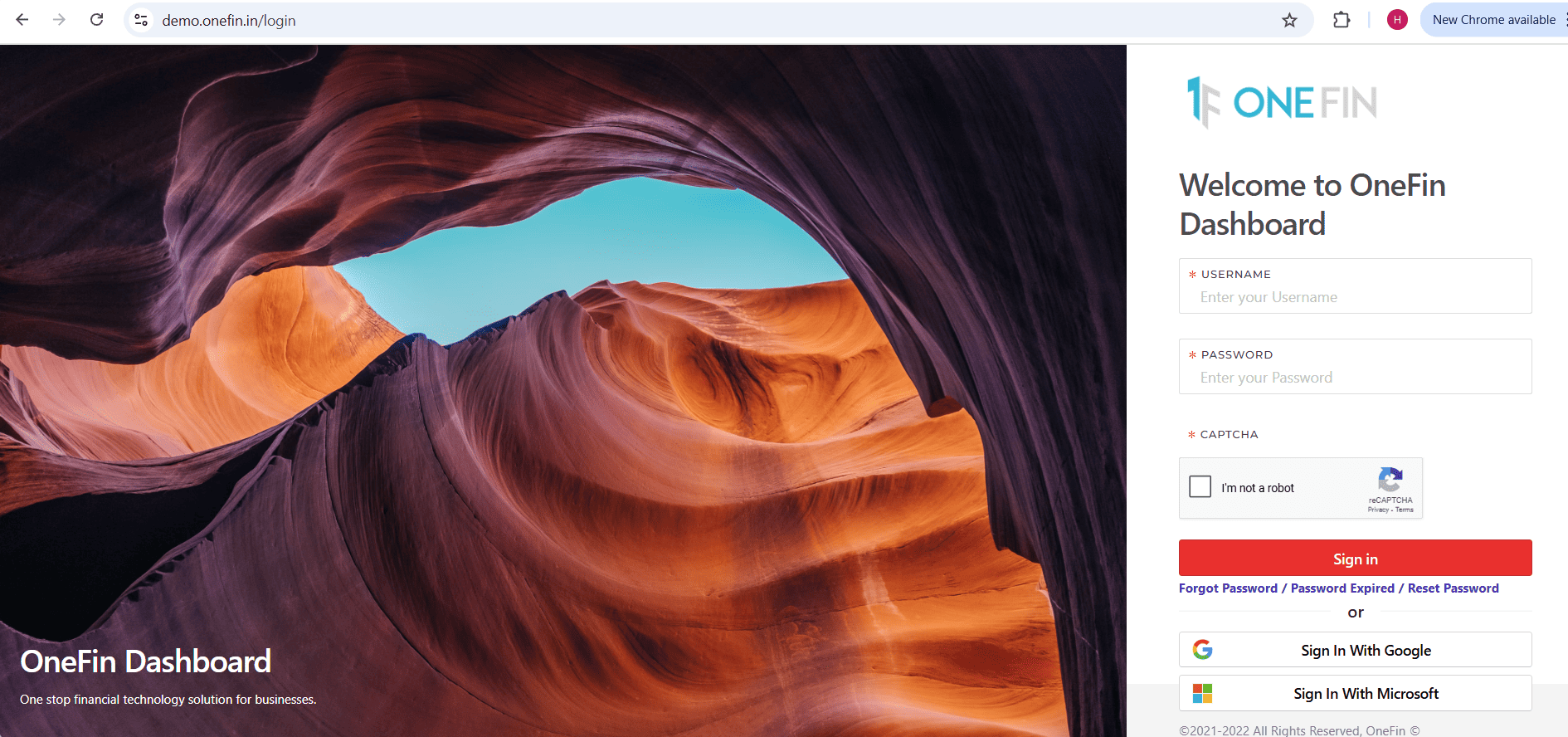 OneFin Screenshot 1