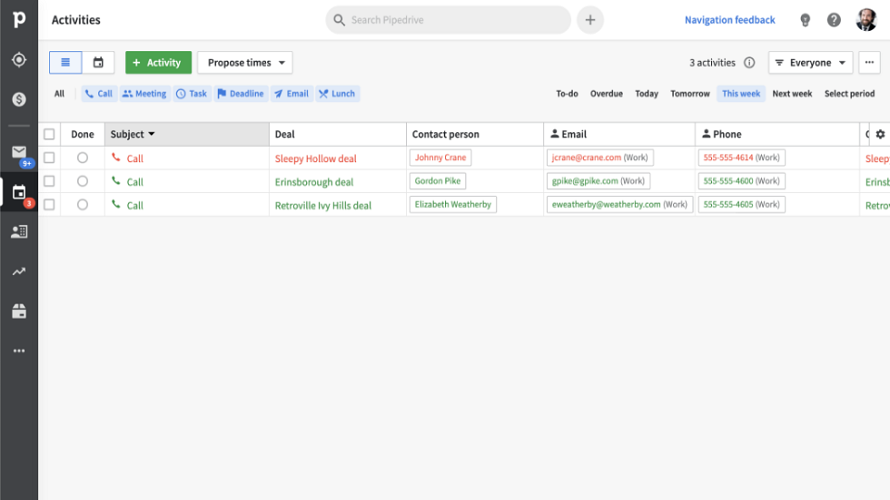 Pipedrive Screenshot 2