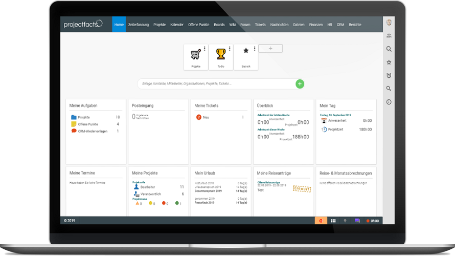 Projectfacts Screenshot 1
