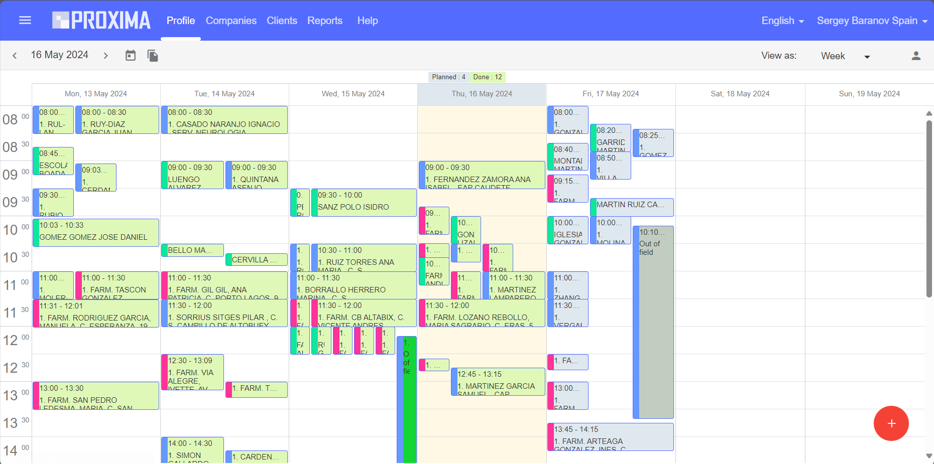 Proxima Cloud CRM Screenshot 2