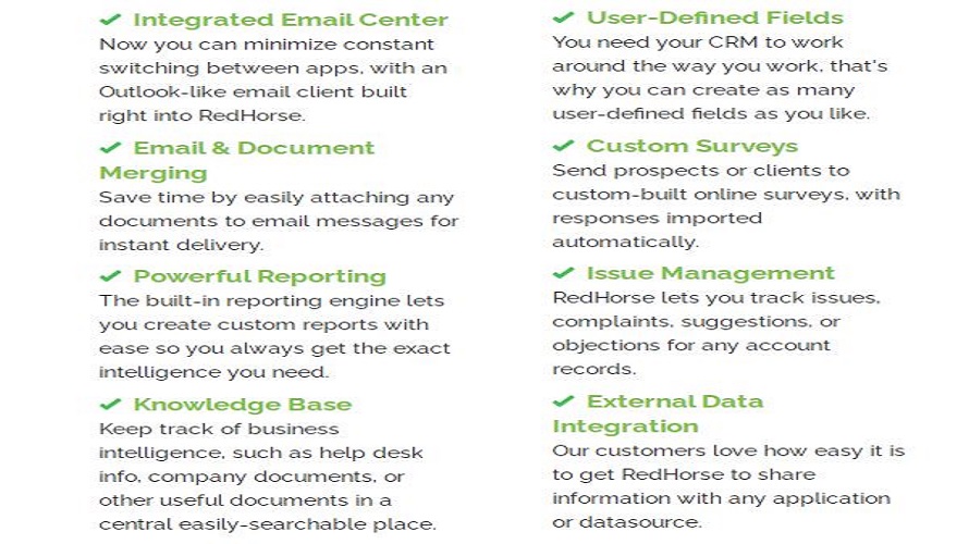 RedHorse CRM Screenshot 2