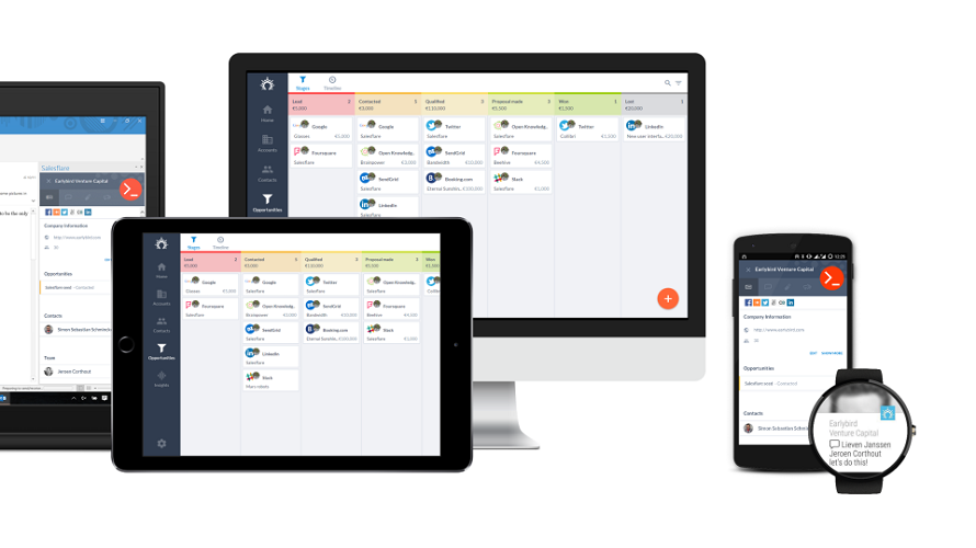 Salesflare Screenshot 1
