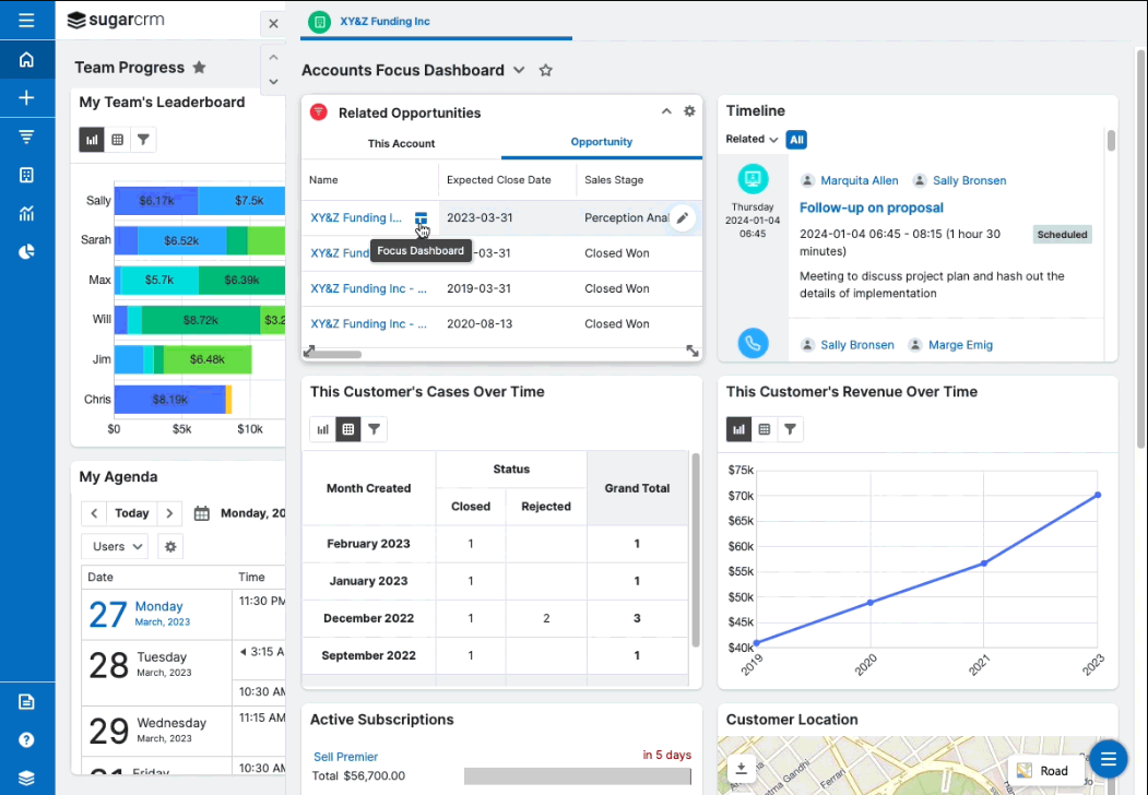 Sugar CRM Screenshot 1