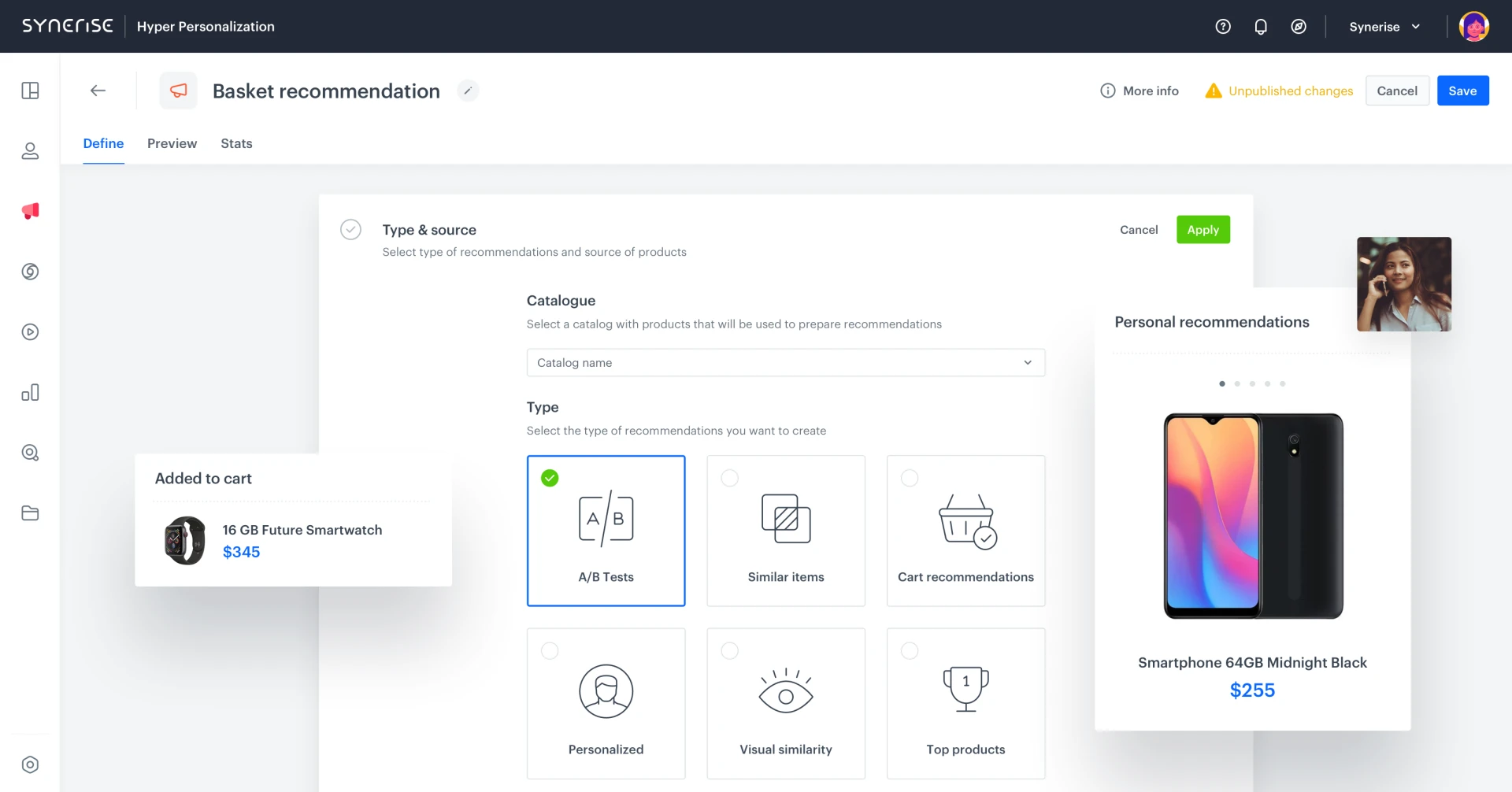 Synerise Screenshot 1