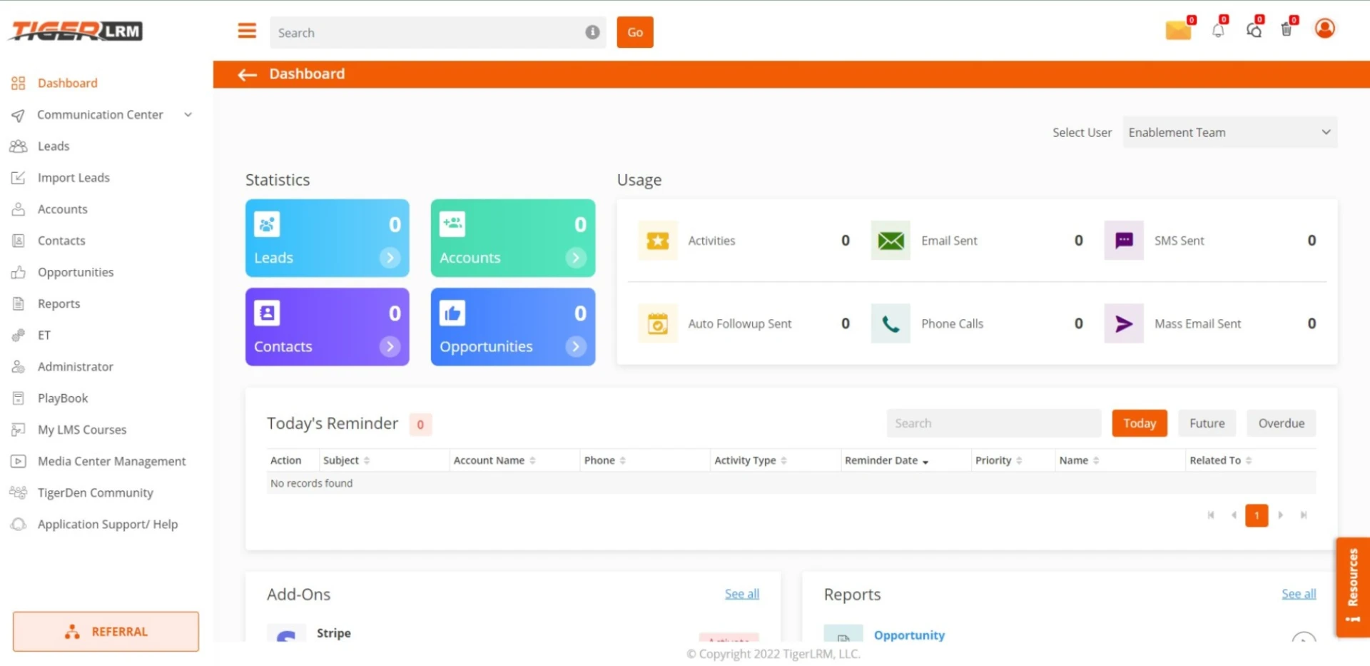 TigerLRM Screenshot 1