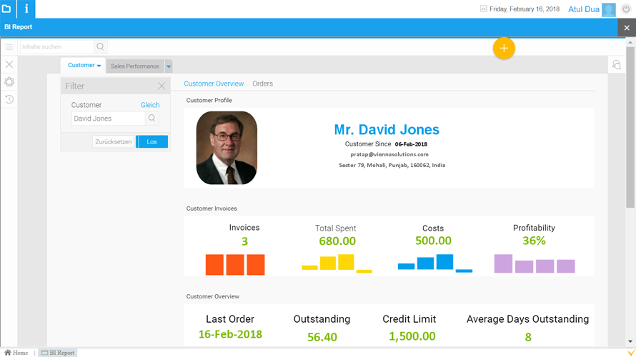 VIENNA Advantage ERP/CRM Screenshot 1