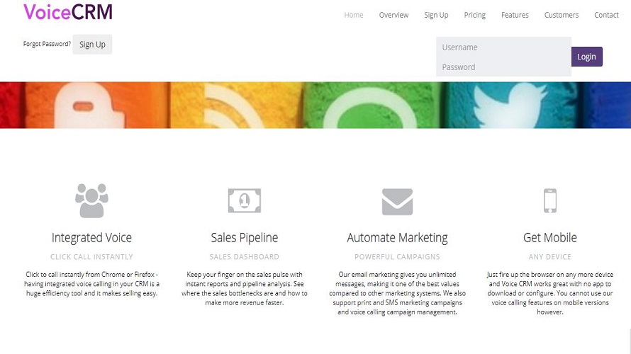 VoiceCRM Screenshot 1