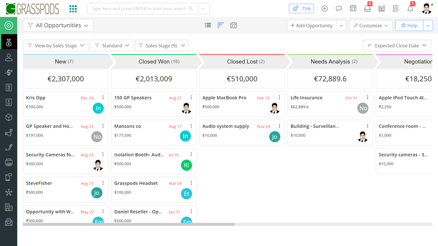 Vtiger CRM Screenshot 4