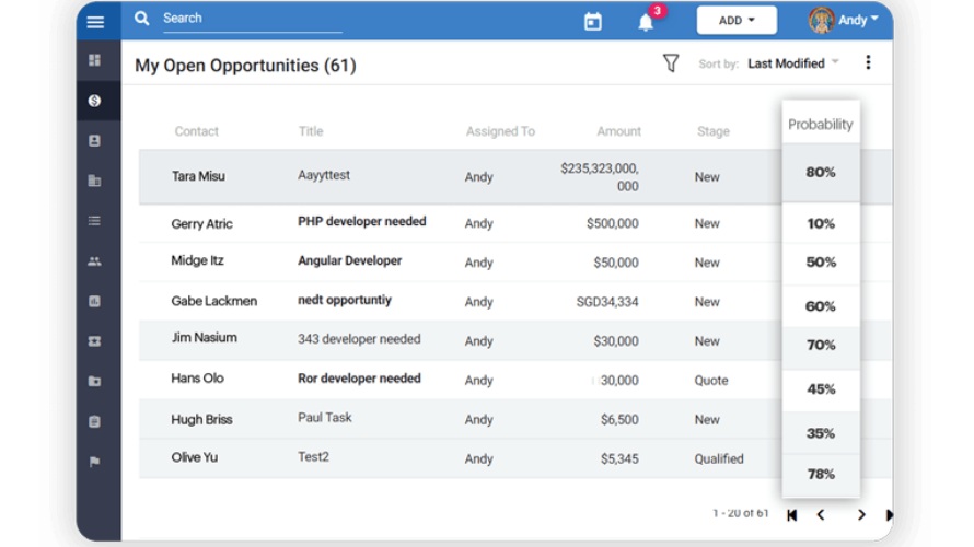 Wakeupsales Screenshot 3
