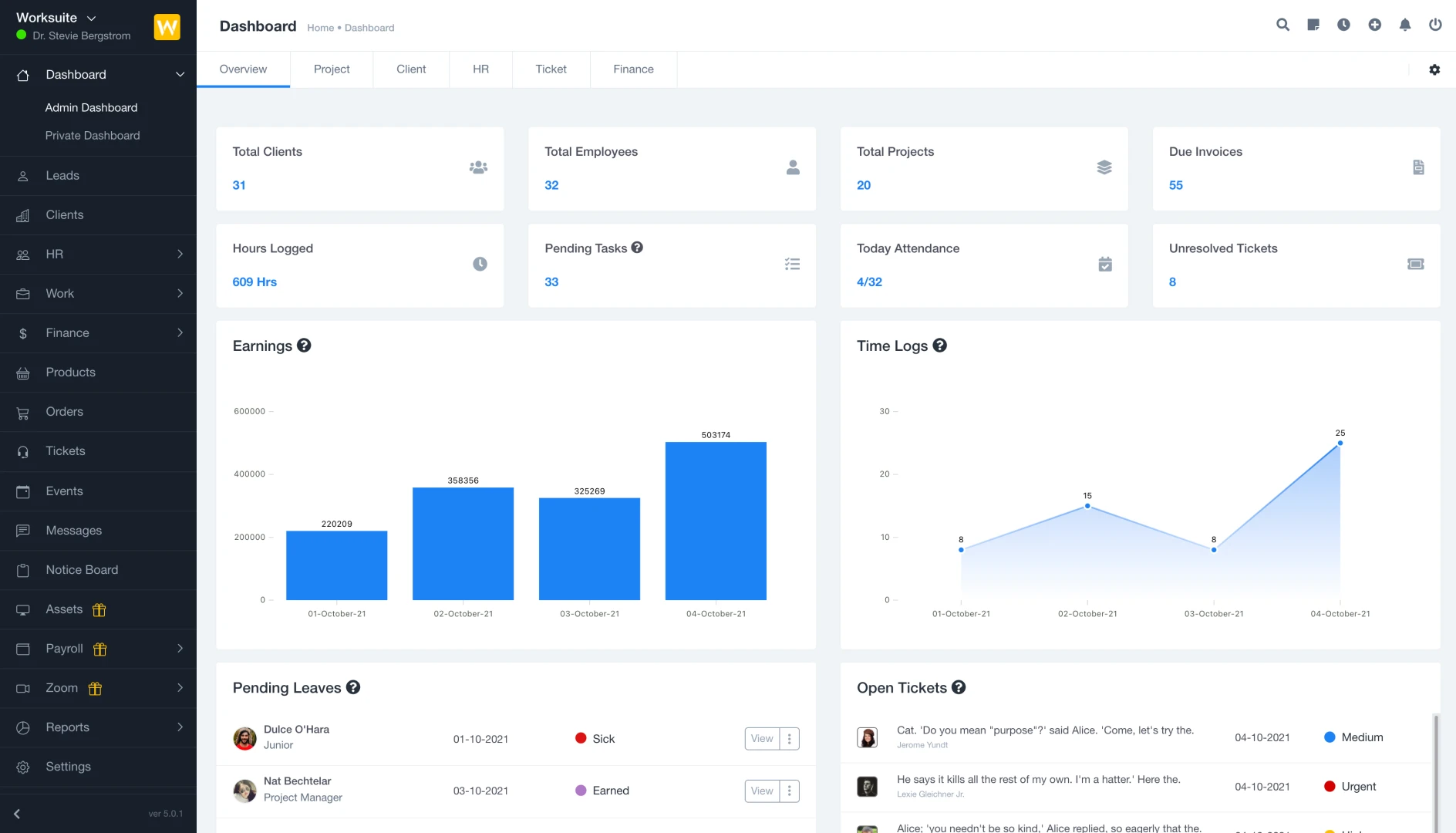 Worksuite Screenshot 1
