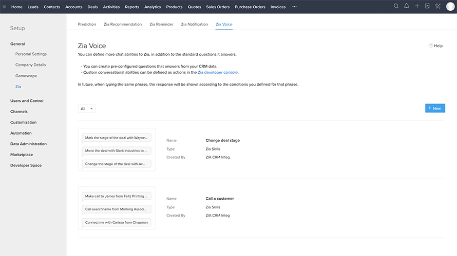 Zoho CRM Screenshot 3